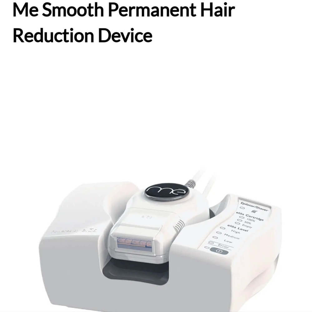 Me Smooth home hair reduction device